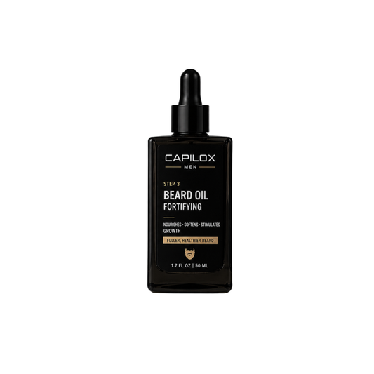 CABELLO Y BARBA– Aceite de Crecimiento y Anti Caída - CAPILOX MEN