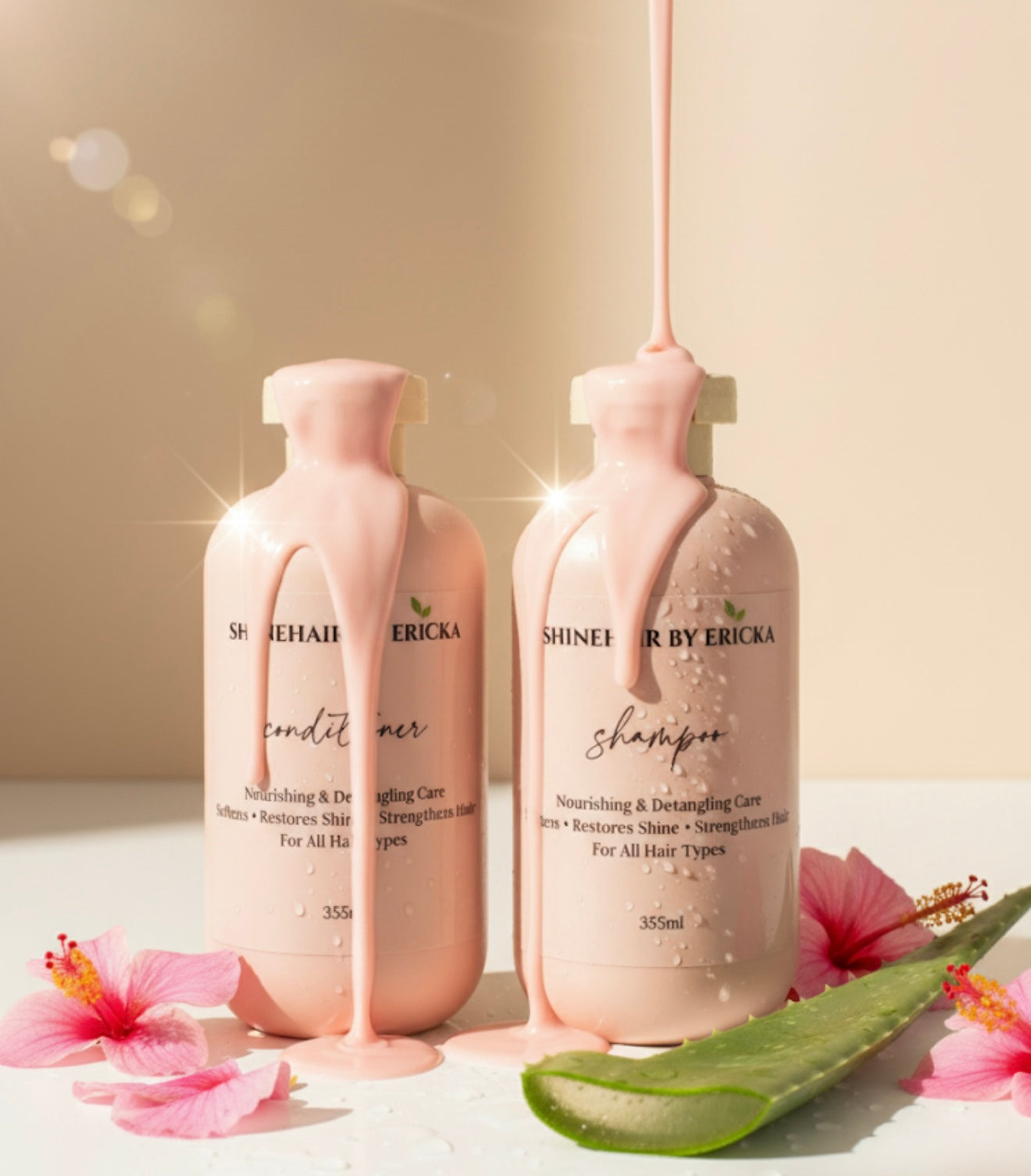 Set de champú y acondicionador