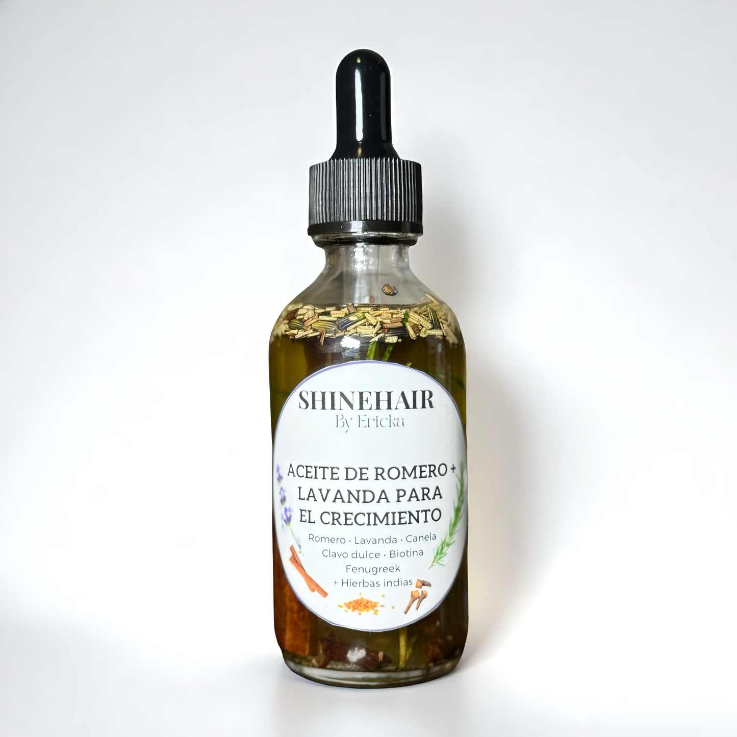 Aceite de romero y coco