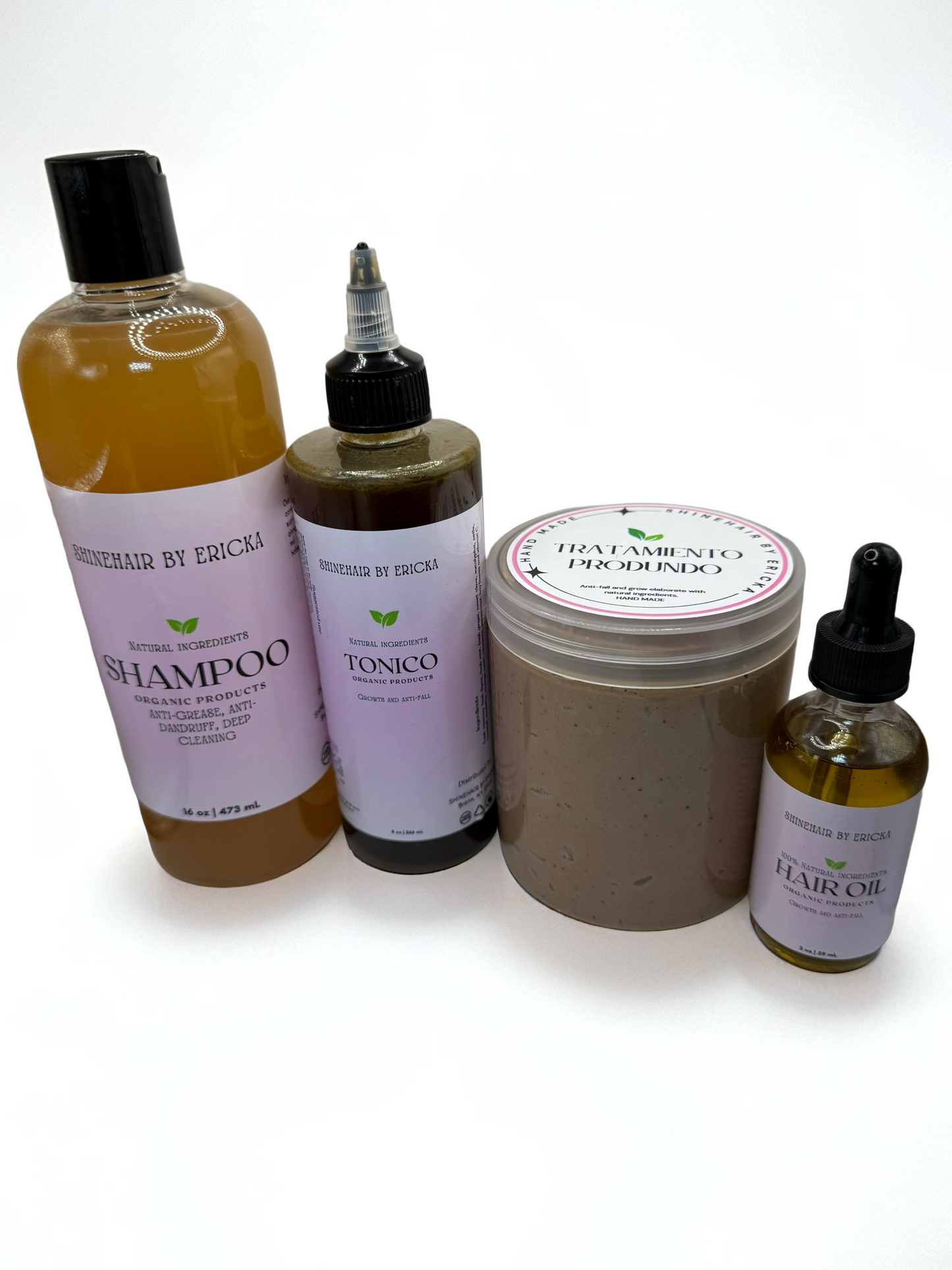 Set de tratamiento para el cabello - 4 pasos
