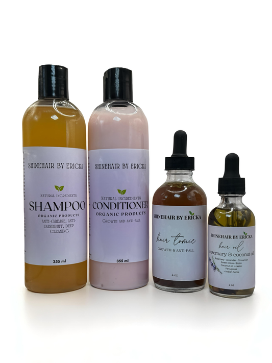 Set Crecimiento + Limpieza Profunda Anticaspa