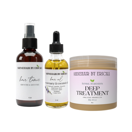 Pre-poo, Hair Tonic & Hair Oil