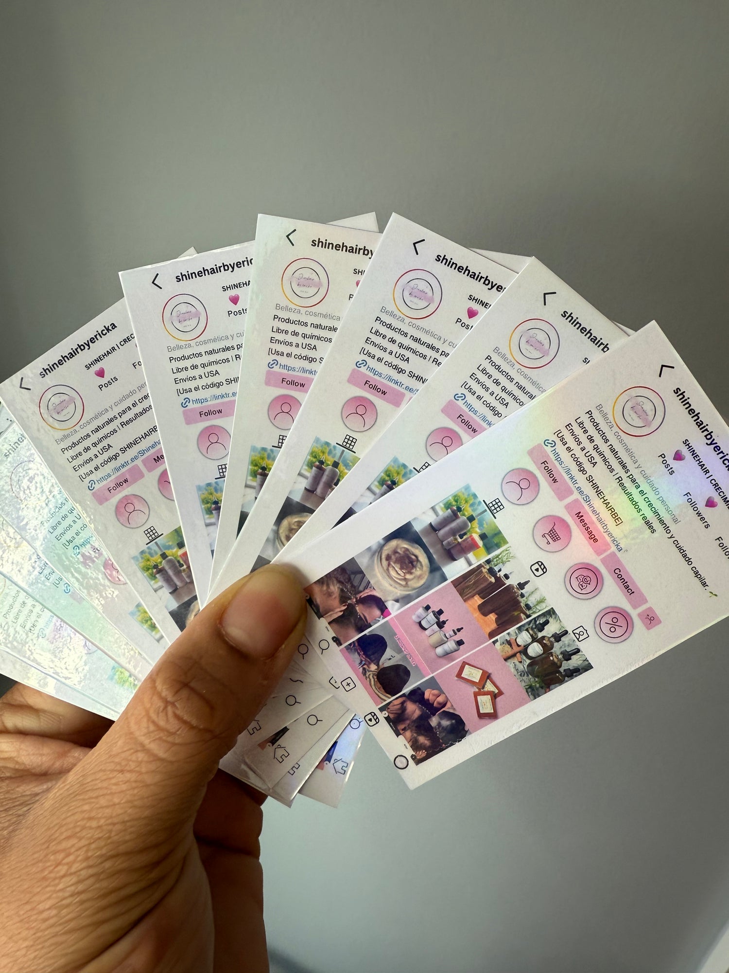 Tarjetas de Instagram