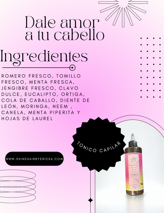 Tónico Capilar 8 oz