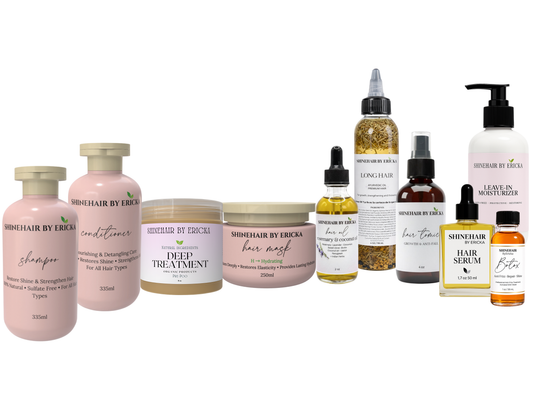 SHINEHAIR - Ritual Capilar Completo de crecimiento