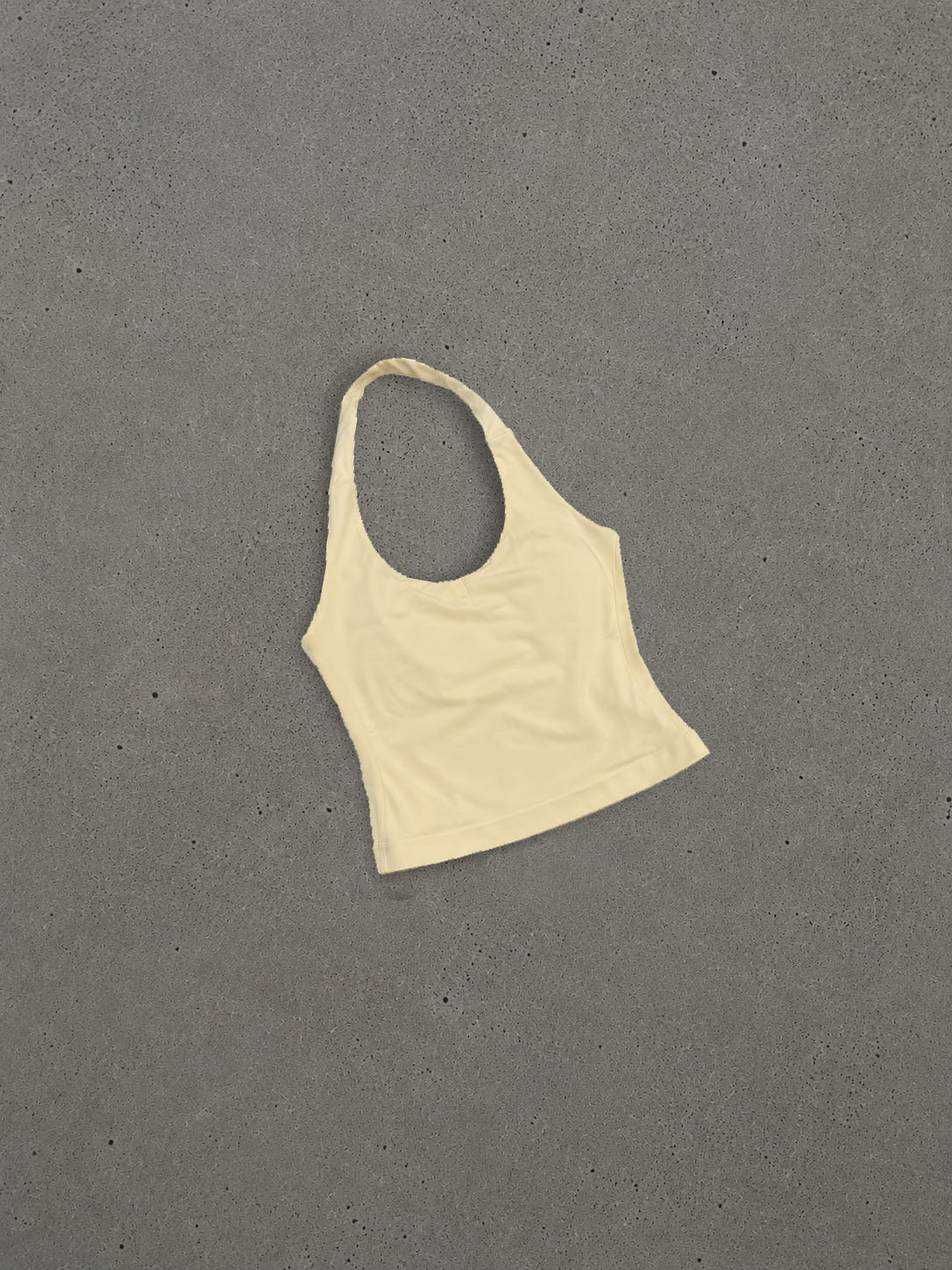 VELOXX Sculpt halter tank BUTTER YELLOW