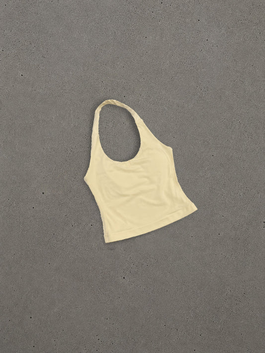 VELOXX Sculpt halter tank BUTTER YELLOW