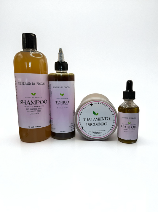 Set de tratamiento para el cabello - 4 pasos
