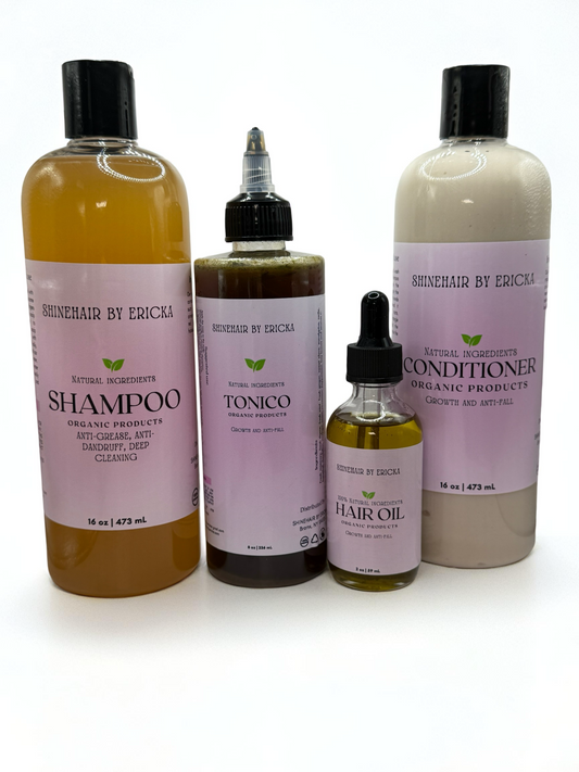 Set Crecimiento + Limpieza Profunda Anticaspa
