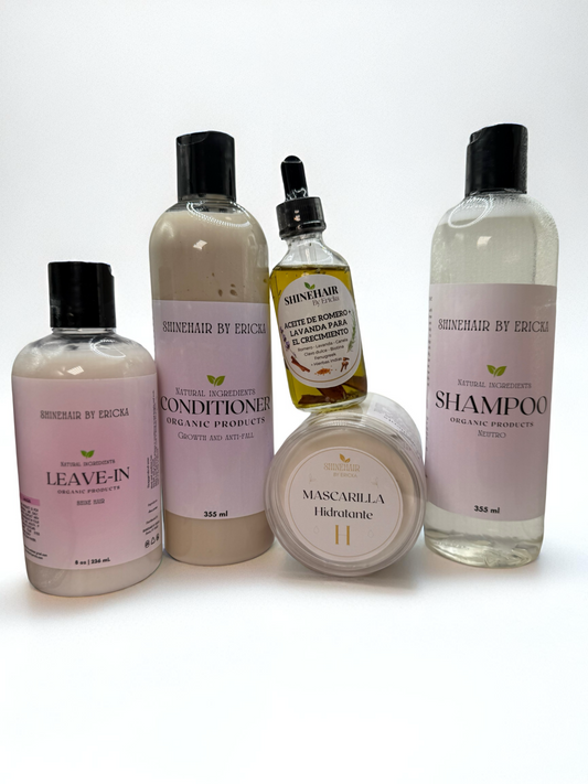ShineHair Blondie – Rutina Capilar para Cabello Claro