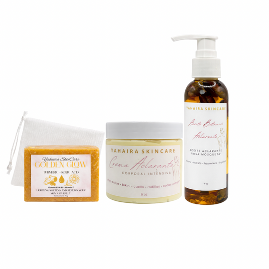 KIT BLANQUEADOR – Ritual Aclarante 3 Pasos