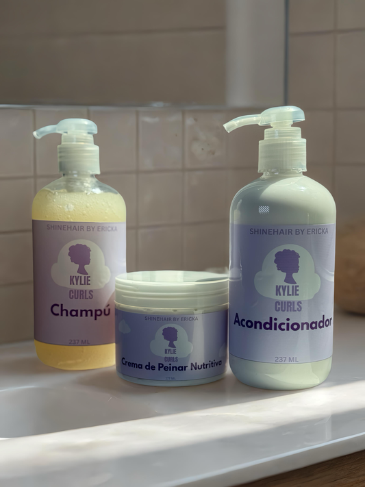 Rutina Kylie Curls – Cuidado Diario Infantil