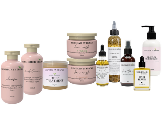 SHINEHAIR - Ritual Capilar Completo de crecimiento