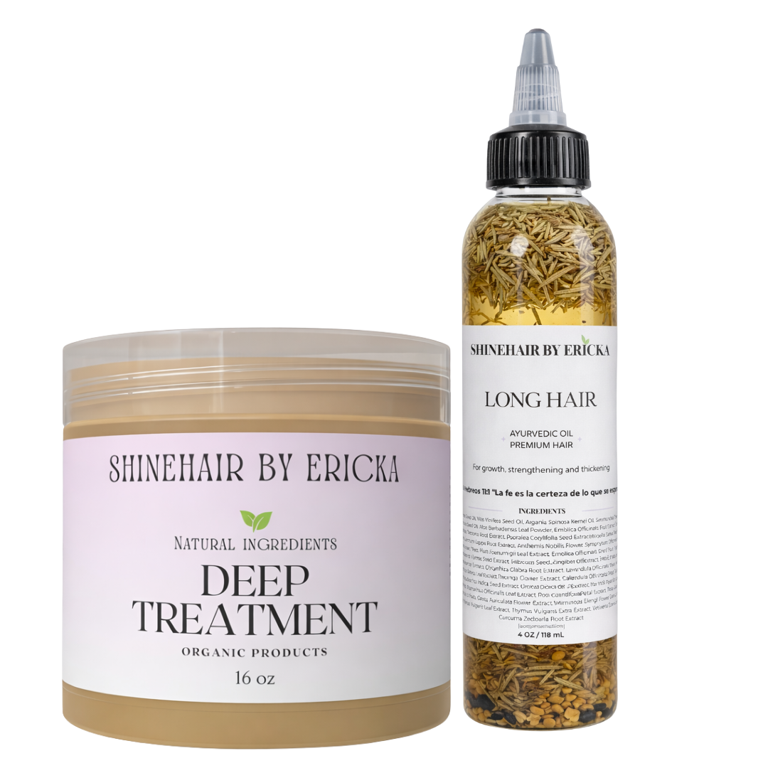 SHINEHAIR - Pre poo & Hair oil - Crown Therapy Duo