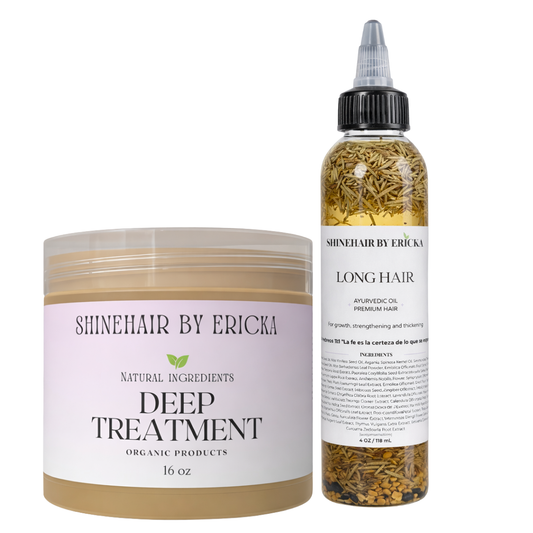 SHINEHAIR - Pre poo & Hair oil - Crown Therapy Duo