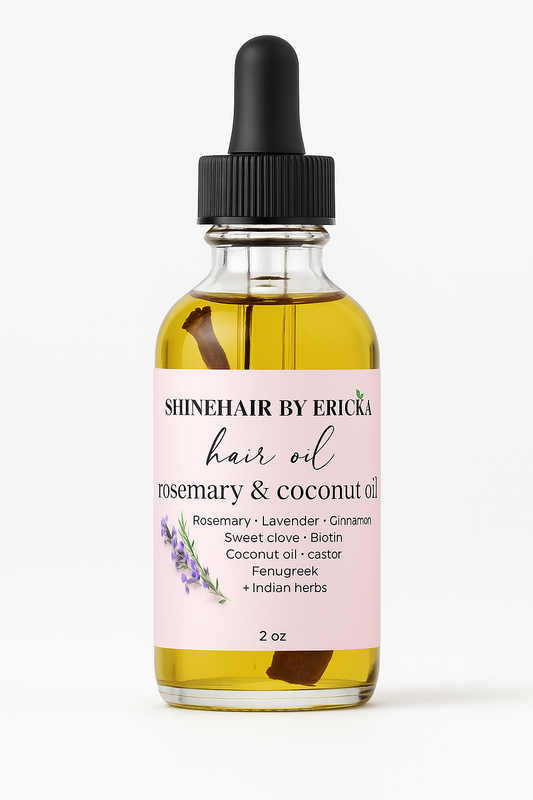 Aceite de romero y coco