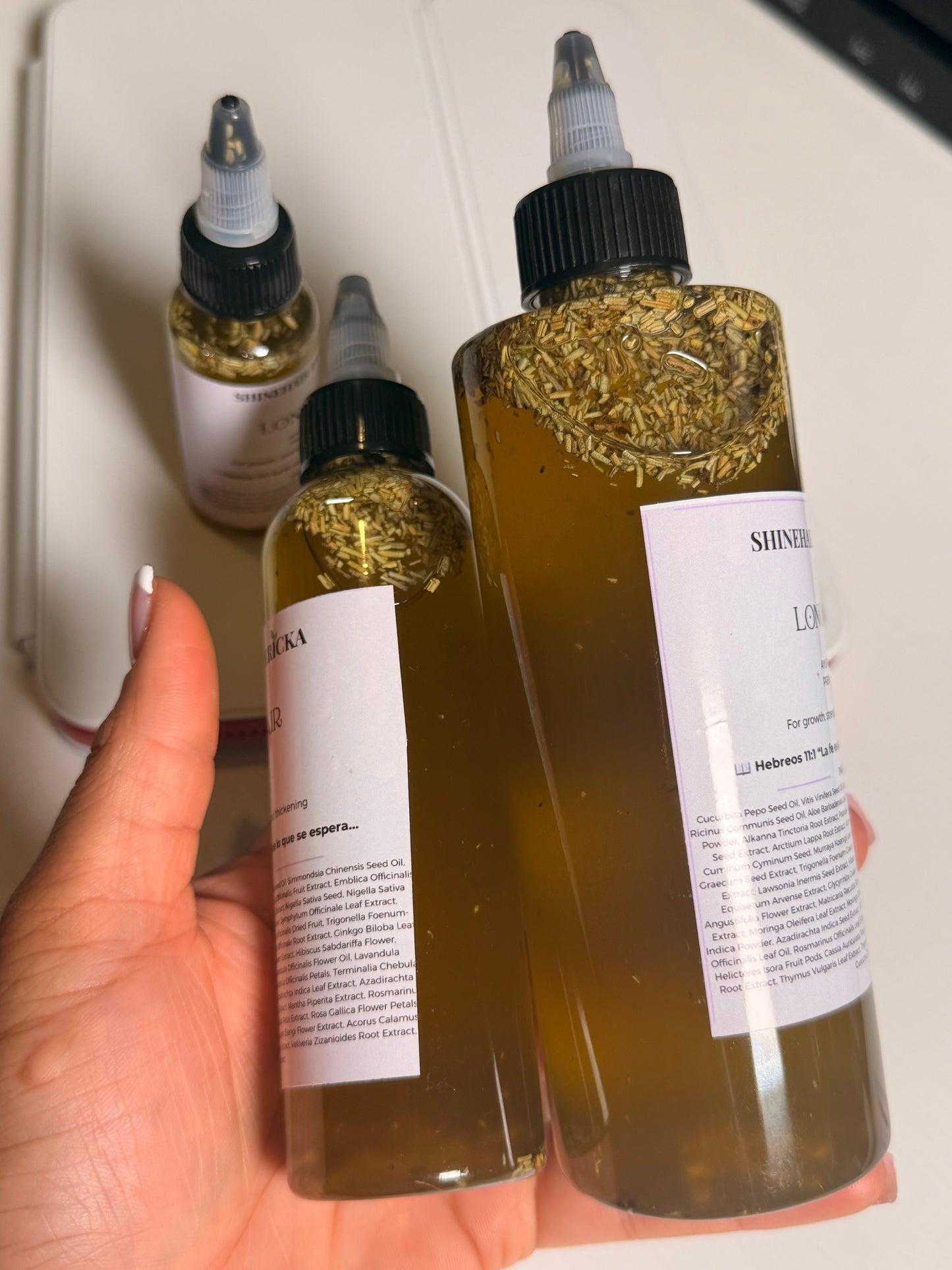 LONG HAIR - Aceite de Crecimiento y anti caída (8 oz) AYURVEDICO