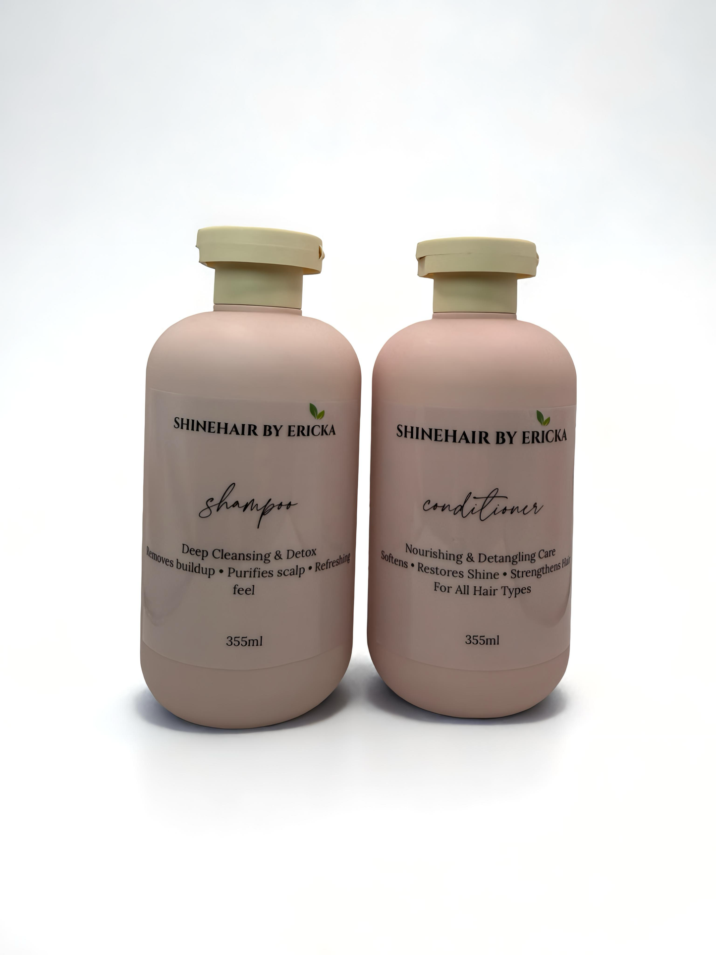 Set de champú y acondicionador profundo