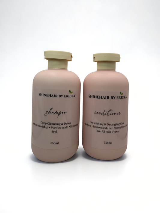 Shampoo and deep conditioner set