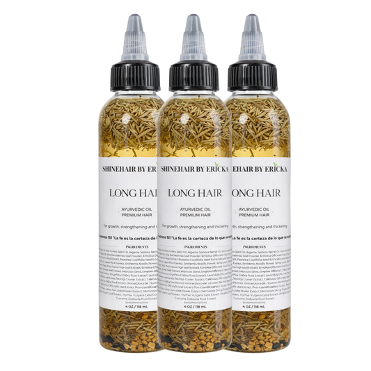 3 LONG HAIR - GROWTH & ANTI-HAIR LOSS OIL - WITH HERBS INSIDE